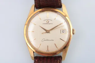 Eterna Centenaire 35mm 18k yellow gold