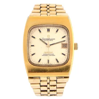 Omega Constellation 33mm Gold-plated