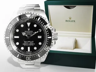 Rolex Deepsea Sea-Dweller Stainless steel Black