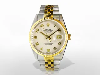 Rolex Datejust 36mm Stainless steel Beige