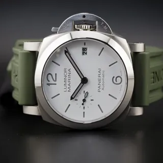 Panerai Luminor PAM01371 40mm Stainless steel White