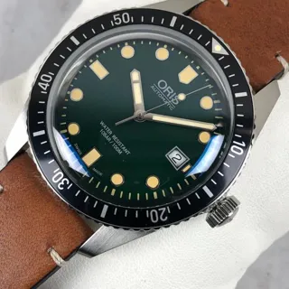 Oris Divers Sixty Five 01 733 7720 4057 42mm Stainless steel Green