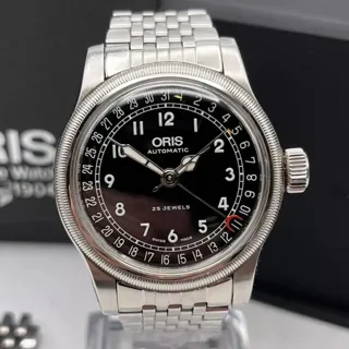 Oris Big Crown Pointer Date 7551 36mm Stainless steel Silver