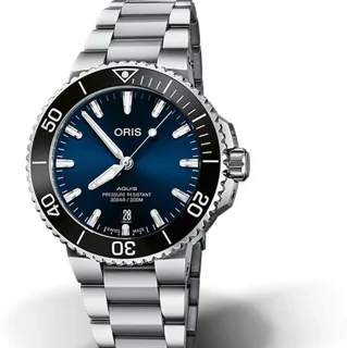 Oris Aquis 01 733 7766 4135-07 8 22 05PEB 41.5mm Stainless steel Blue