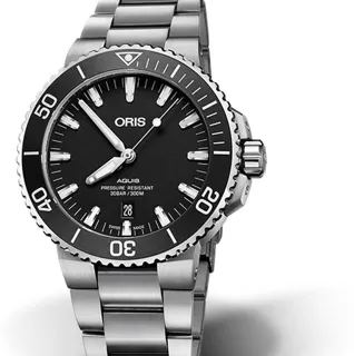 Oris Aquis 01 733 7730 4124-07 8 24 05EB 43.5mm Stainless steel Black