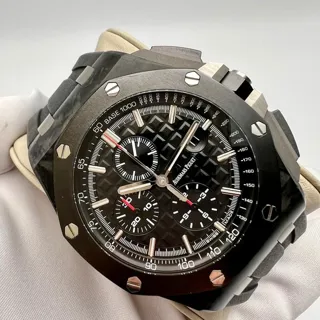 Audemars Piguet Royal Oak Offshore 26400AU.OO.A002CA.01 44mm Carbon fiber and Ceramic and Titanium Black