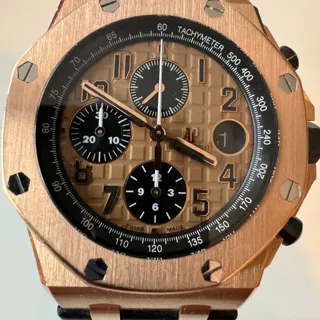 Audemars Piguet Royal Oak Offshore 26401RO.OO.A002CA.01 44mm Ceramic and Rose gold Black