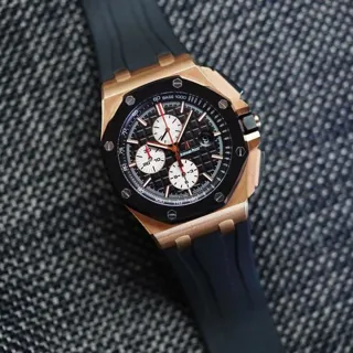 Audemars Piguet Royal Oak Offshore 26401RO.OO.A002CA.01 44mm Ceramic and Rose gold Black