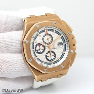 Audemars Piguet Royal Oak Offshore 26408OR.OO.A010CA.01 44mm Rose gold Silver