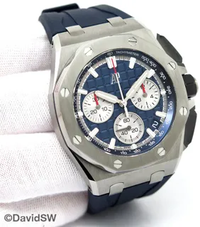 Audemars Piguet Royal Oak Offshore 26420TI.OO.A027CA.01 43mm Titanium Blue