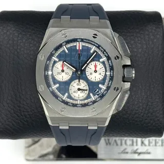 Audemars Piguet Royal Oak Offshore 26420TI.OO.A027CA.01 43mm Titanium Blue