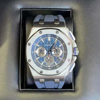 Audemars Piguet Royal Oak Offshore 26480TI.OO.A027CA.01 42mm Titanium Blue