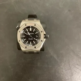 Audemars Piguet Royal Oak Offshore Diver 15710ST.OO.A002CA.01 ( OAK  ) 42mm Stainless steel Black