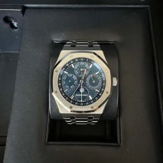 Audemars Piguet Royal Oak Perpetual Calendar 26574ST.OO.1220ST.02 41mm Stainless steel Blue