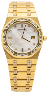 Audemars Piguet Royal Oak 56602BA.ZZ.0789BA.04 33mm Yellow gold White