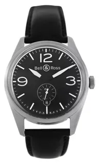 Bell & Ross Aviation Type BR123-95 41mm Stainless steel Black