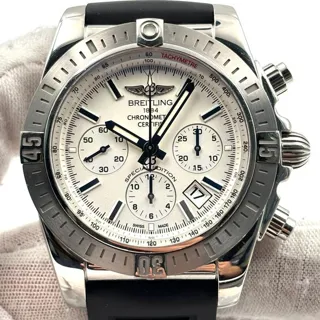 Breitling Chronomat 44 AB0115 44mm Stainless steel White