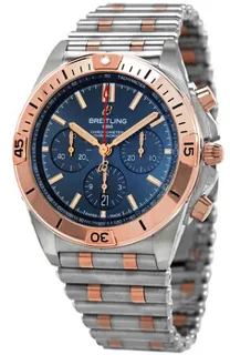 Breitling Chronomat UB0134101C1U1 Stainless steel and Red gold Blue