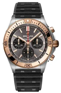 Breitling Chronomat UB0134101B1S1 42mm Yellow gold and Stainless steel Gray