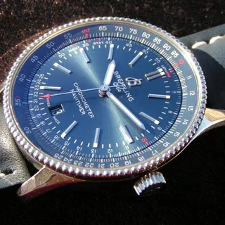 Breitling Navitimer A17326 41mm Stainless steel Blue