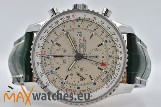 Breitling Navitimer World A2432212 46mm Stainless steel White