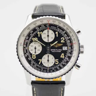 Breitling Old Navitimer A13022.1 41mm Stainless steel Black