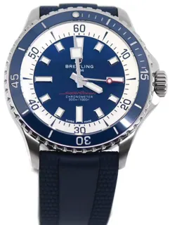 Breitling Superocean A17375E71C1S1 42mm Stainless steel Blue