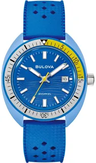 Bulova Oceanographer 98B445 Ceramic Blue