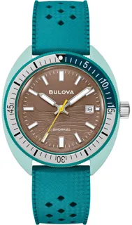 Bulova Oceanographer 98B446 Ceramic brown