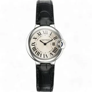 Cartier Ballon Bleu 33mm W6920086 33mm Stainless steel Silver