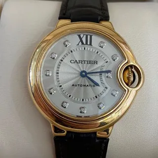 Cartier Ballon Bleu 33mm WE902040 33mm Rose gold