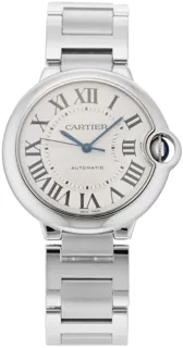 Cartier Ballon Bleu W6920046 36mm Stainless steel White