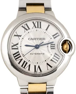 Cartier Ballon Bleu RS22005 33mm acero$oro blanca