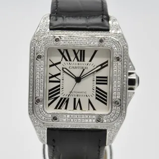 Cartier Santos de Cartier W20073X8 38mm Stainless steel Silver