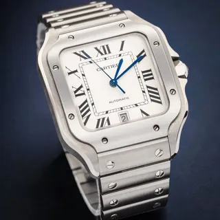 Cartier Santos de Cartier WSSA0018 40mm Stainless steel Silver