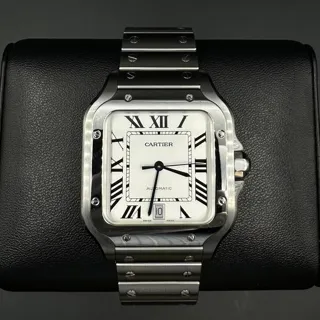 Cartier Santos de Cartier WSSA0018 40mm Stainless steel Silver