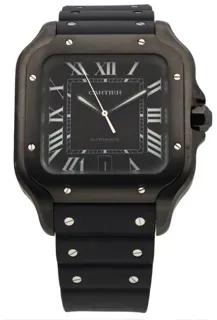 Cartier Santos de Cartier WSSA0039 40mm Stainless steel Black