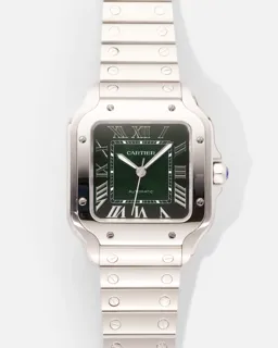 Cartier Santos de Cartier WSSA0061 35mm Stainless steel Green