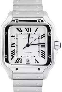 Cartier Santos de Cartier 40mm Stainless steel Silver