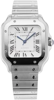 Cartier Santos WSSA0029 35mm Stainless steel Silver