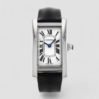 Cartier Tank Américaine WSTA0016 19mm Stainless steel Silver