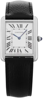 Cartier Tank Solo W1018355 27mm Stainless steel Silver