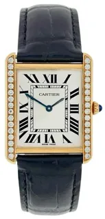 Cartier Tank Solo W5200025 27mm Yellow gold and Stainless steel Silver