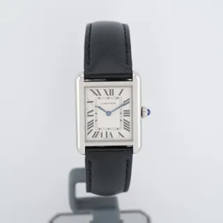 Cartier Tank Solo WSTA0030 31mm Stainless steel White