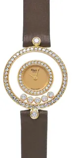 Chopard Happy Diamonds 20/3957 24mm Yellow gold Golden