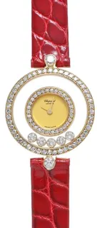 Chopard Happy Diamonds 20/3957 24mm Yellow gold Golden