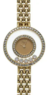 Chopard Happy Diamonds 20/4879 24mm Yellow gold Champagne