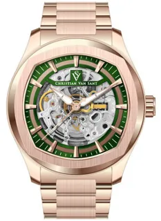 Christian Van Sant Romeo CV9510 42mm Stainless steel Green