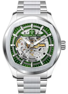 Christian Van Sant Romeo CV9507 42mm Stainless steel Green