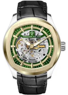 Christian Van Sant Romeo CV9503 42mm Stainless steel Green